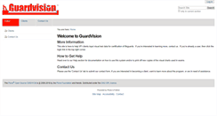 Desktop Screenshot of guardvision.net
