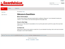 Tablet Screenshot of guardvision.net